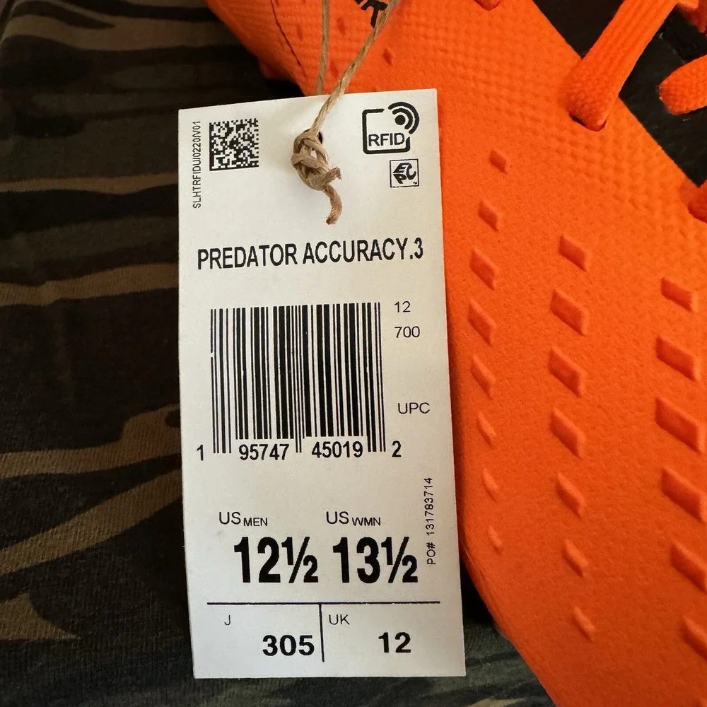 Adidas Predator Accuracy.3 FG Football Boots US 12.5 UK 12‎